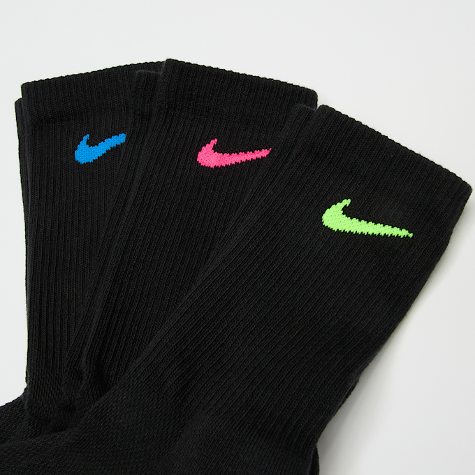 Nike   3 PACK - Everyday Elevated Crew zwart 98352 2