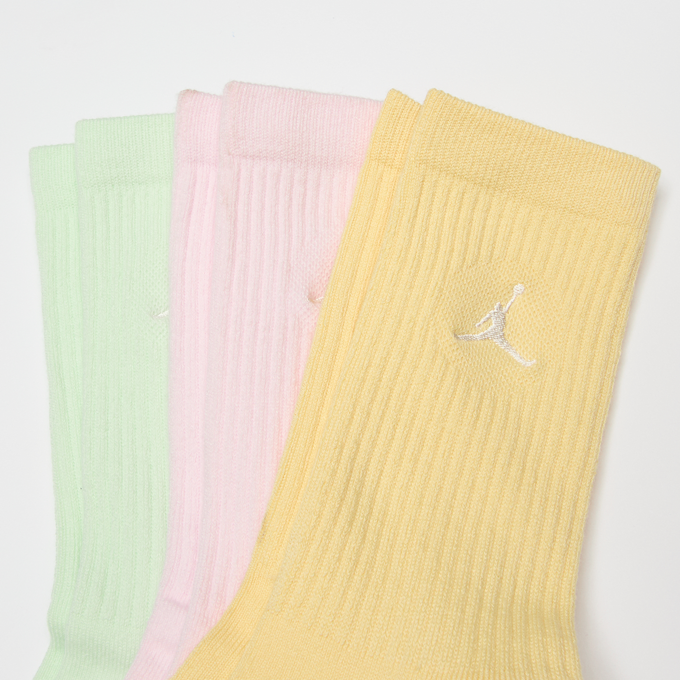 Jordan 3 PACK - Everyday Crew Socks multicolorido 98368 2