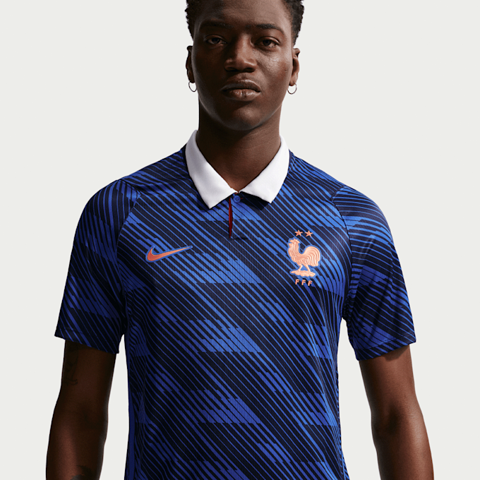 Nike   France FFF 2026 Home Jersey bleu 98382 3