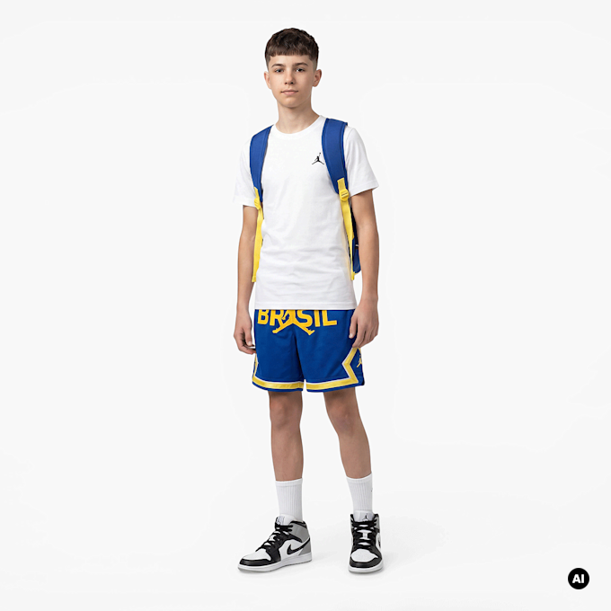 Jordan Mesh Diamond Short blauw 98498 4