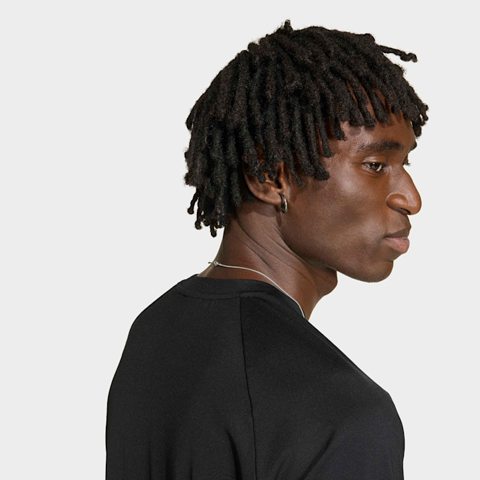 adidas Originals Tech Trefoil Essentials Polyester Tee nero 98489 3