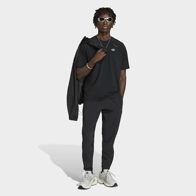 adidas Originals Tech Trefoil Essentials Polyester Tee schwarz 98489 4
