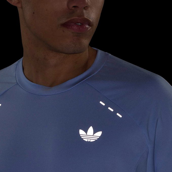 adidas Originals Tech Essential Poly Tee blau 98494 5