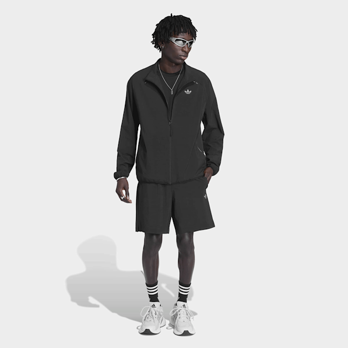 adidas Originals Tech Trefoil Essentials Polyester Shorts zwart 98495 5