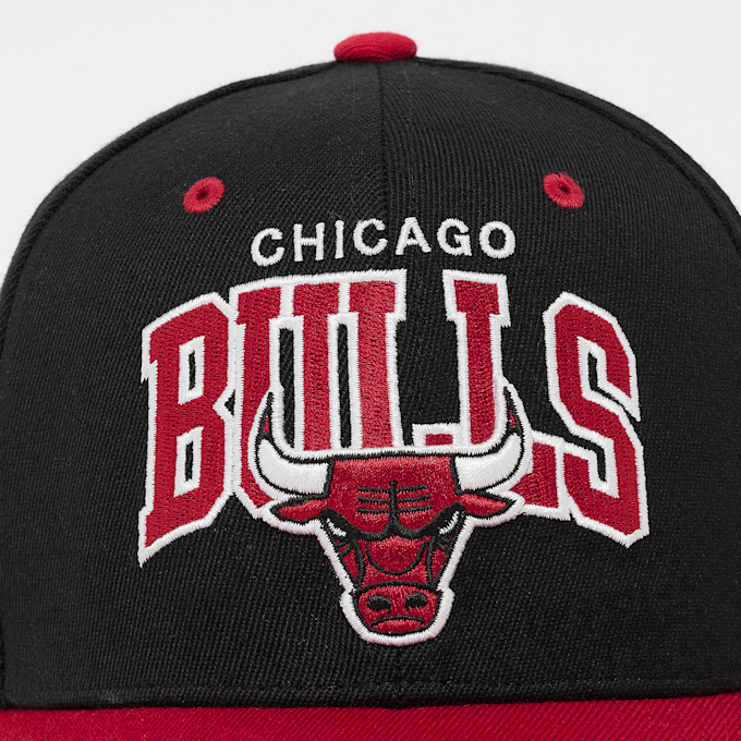 Mitchell & Ness Snapback Team Arch Classic Red NBA Chicago Bulls zwart 98501 4