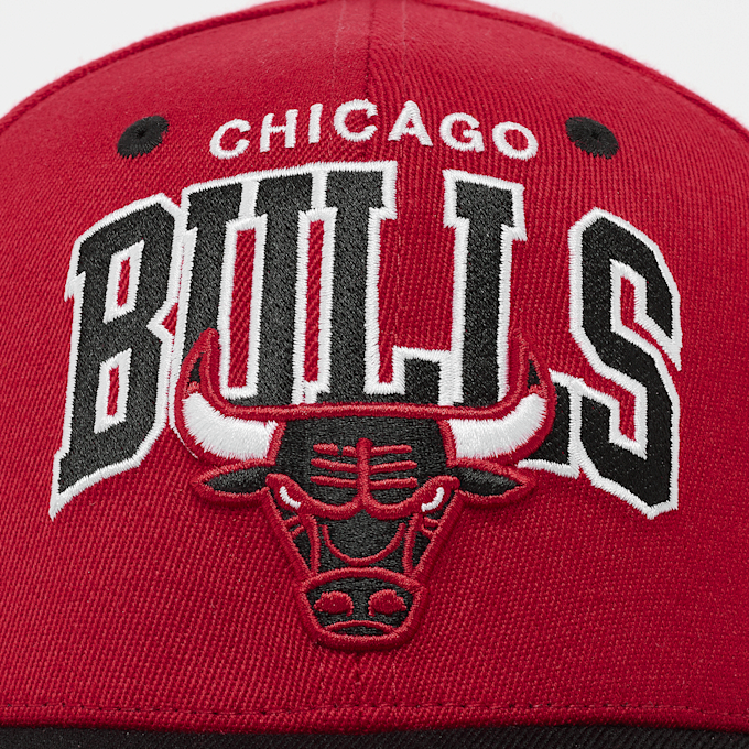 Mitchell & Ness Snapback Team Arch Classic Red NBA Chicago Bulls rood 98503 4