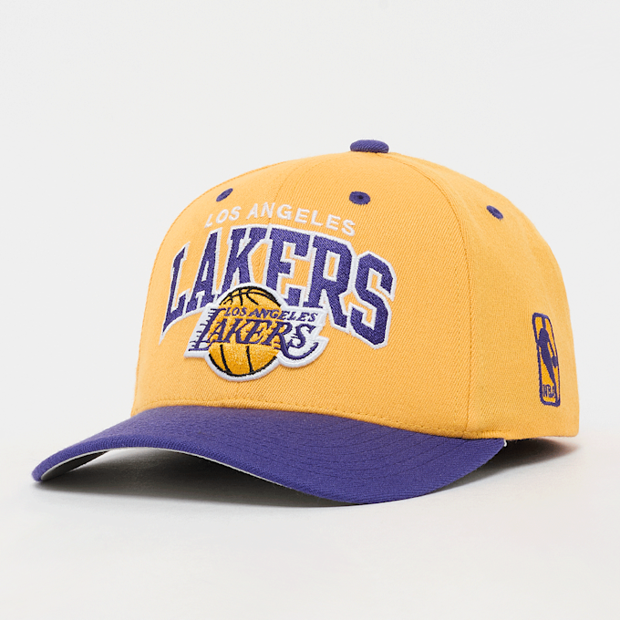Mitchell & Ness Snapback Team Arch Classic Red NBA LA Lakers jaune 98500 1