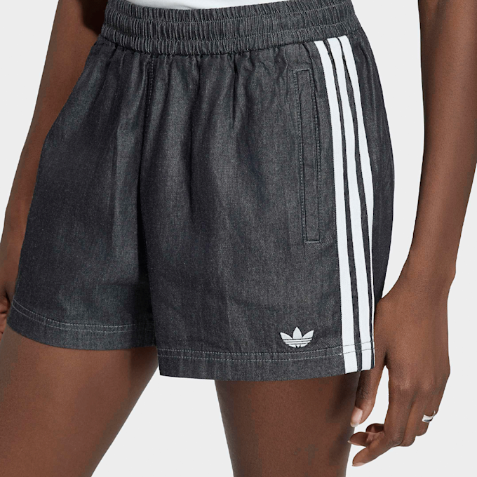 adidas Originals Denim Shorts cinzento 98753 3