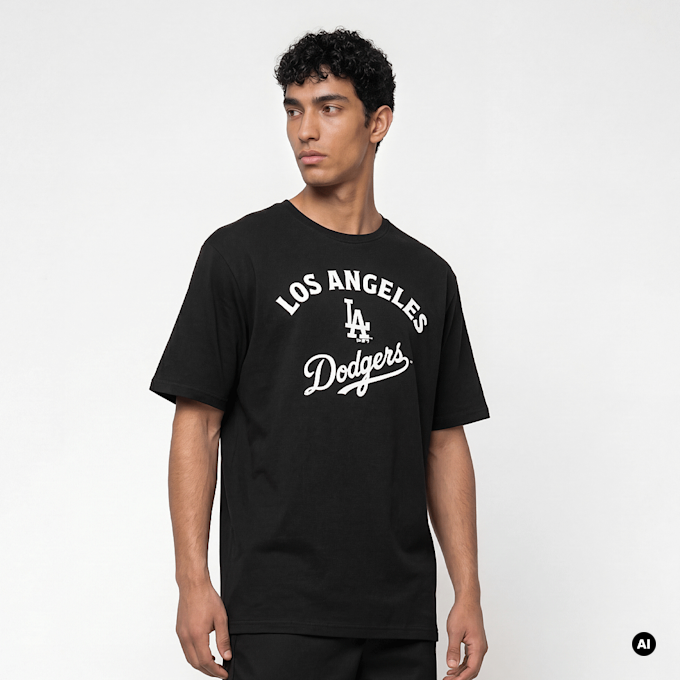 New Era MLB CF Graphics Regular Tee Los Angeles Dodgers nero 98767 1