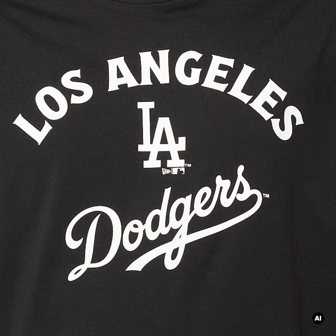 New Era MLB CF Graphics Regular Tee Los Angeles Dodgers schwarz 98767 4