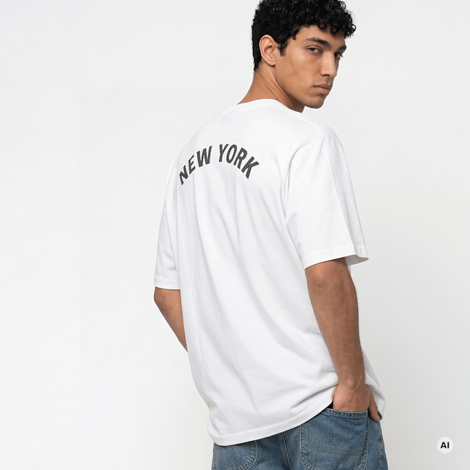 New Era MLB CF Graphics Regular Tee New York Yankees biały 98762 2