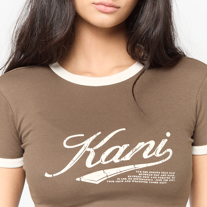 Karl Kani Varsity Tiny T-Shirt brązowy 98809 3