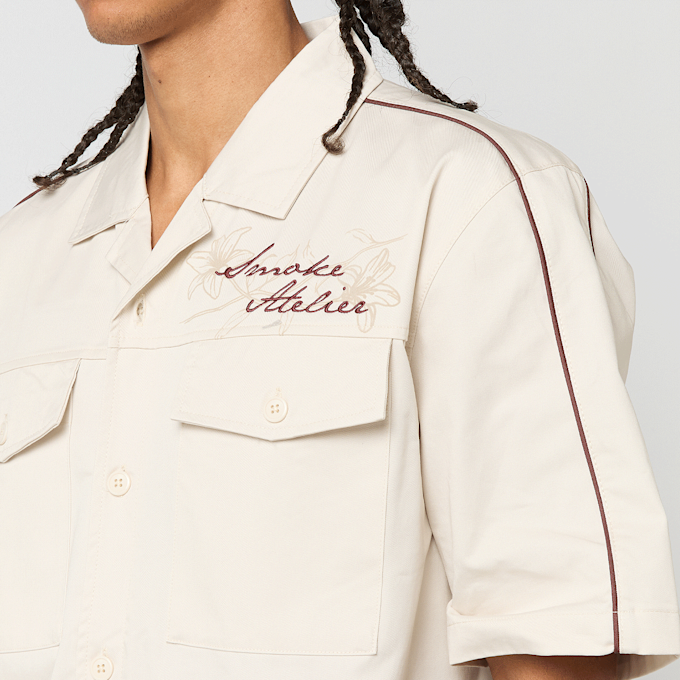 Smoke Rise Atelier Collar Shirt beige 98795 3