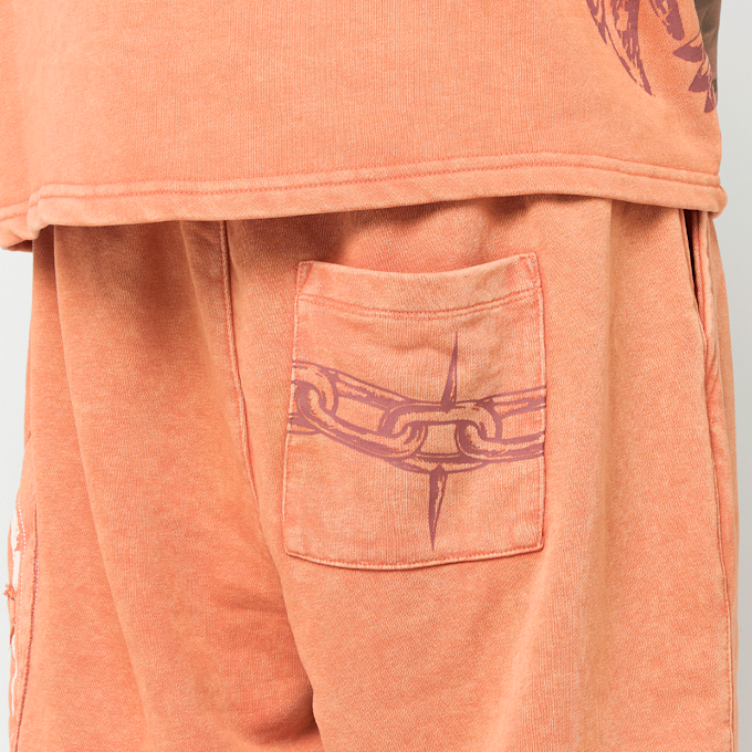Smoke Rise Luxe Club Shorts laranja 98790 4