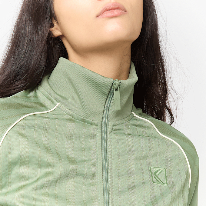 Karl Kani OG Shadow Stripe Cropped Trackjacket groen 98807 3