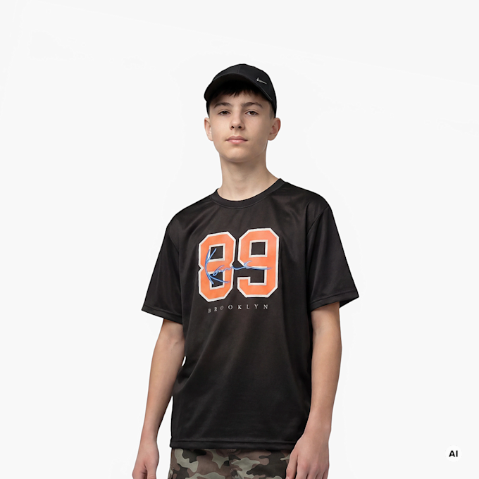 Karl Kani Signature 89 Mesh T-Shirt Junior zwart 98784 1