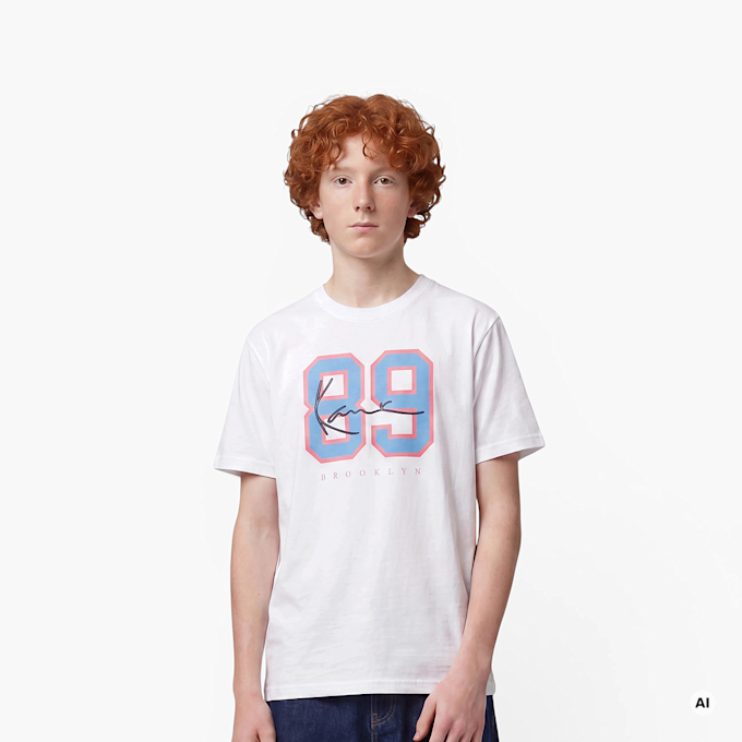 Karl Kani Signature 89 Mesh T-Shirt Junior weiß 98777 1