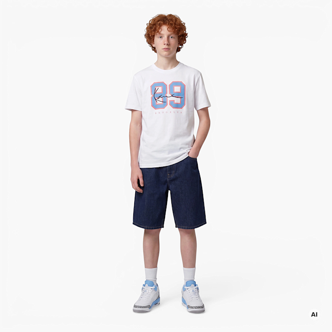 Karl Kani Signature 89 Mesh T-Shirt Junior weiß 98777 4