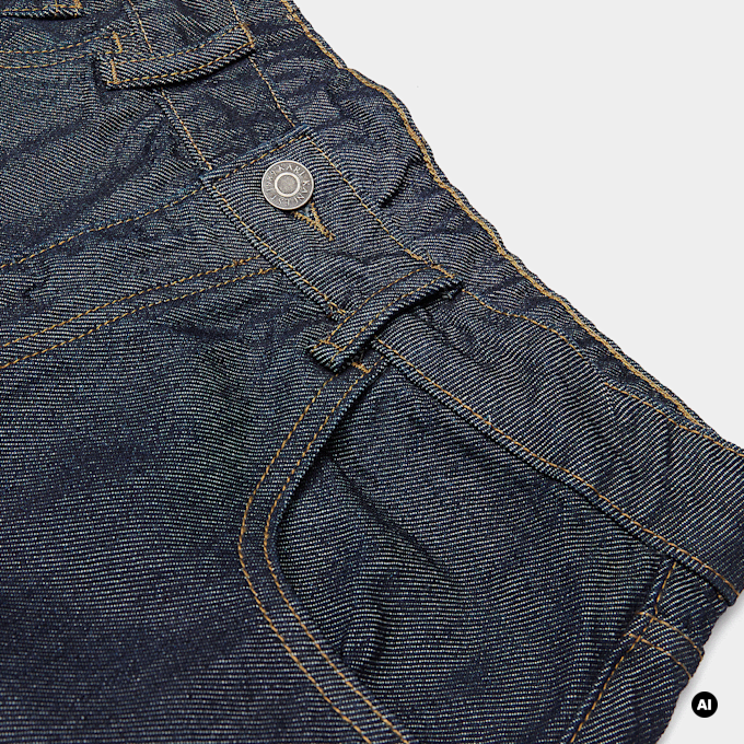 Karl Kani Jeans Jorts Junior niebieski 98783 3