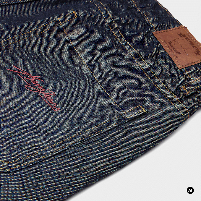Karl Kani Jeans Jorts Junior bleu 98783 4