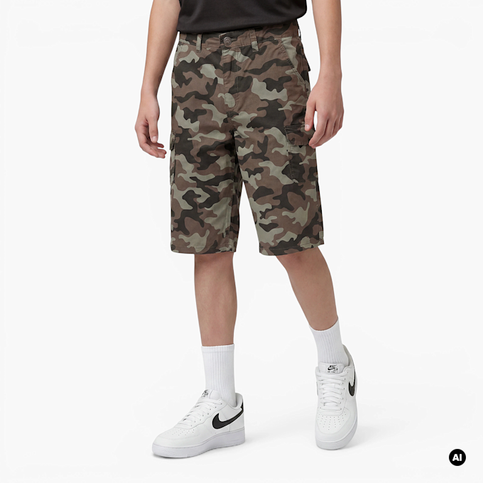 Karl Kani Signature Baggy Camo Shorts Junior camo 98780 1