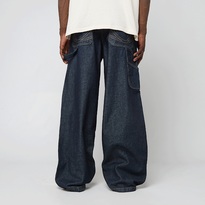 Karl Kani OG Rinsed Relaxed Baggy Workwear Jeans blu 98836 2