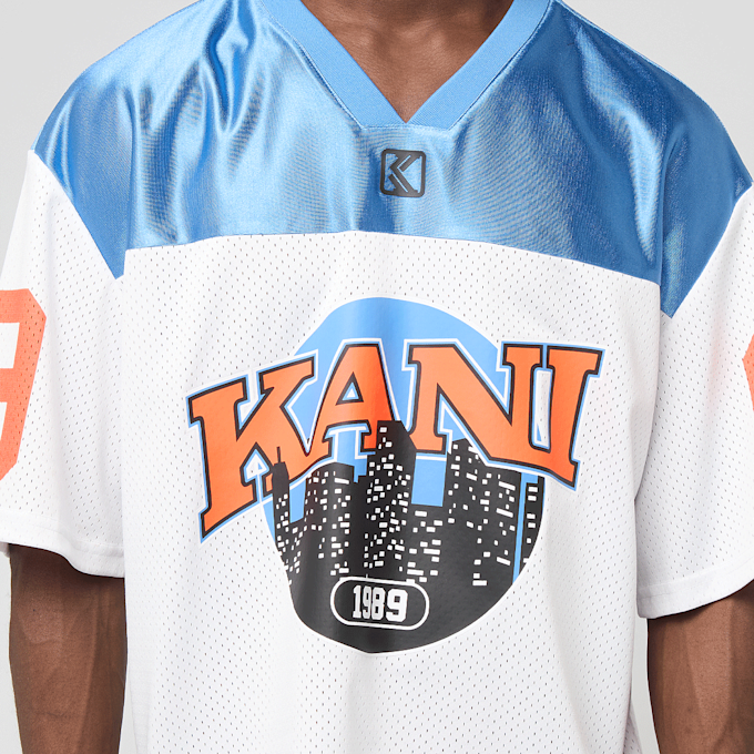 Karl Kani OG Sport College Mesh Boxy Football Jersey blanco 98850 5
