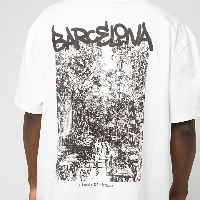 SNIPES La Rambla Storeopening Oversize Tee weiß 98860 3