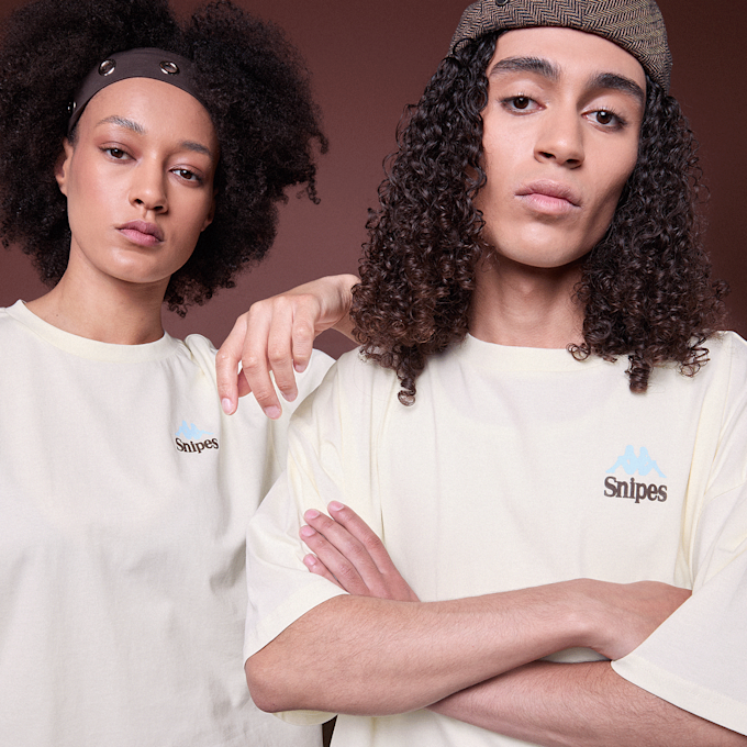 KAPPA x SNIPES KAPPA x SNIPES Oversized Tee bež 98893 3