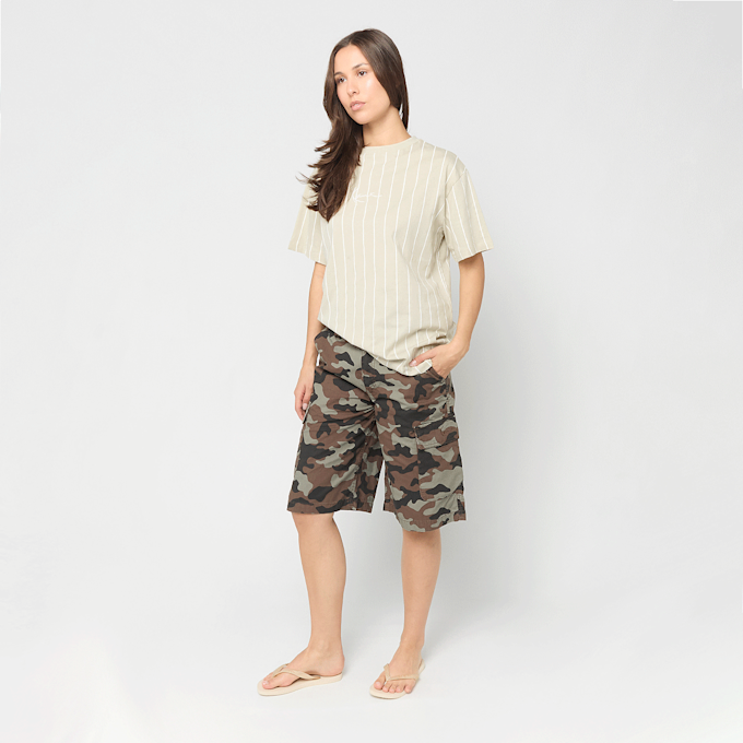 Karl Kani Small Signature Essential Pinstripe OS Tee beige 98925 4