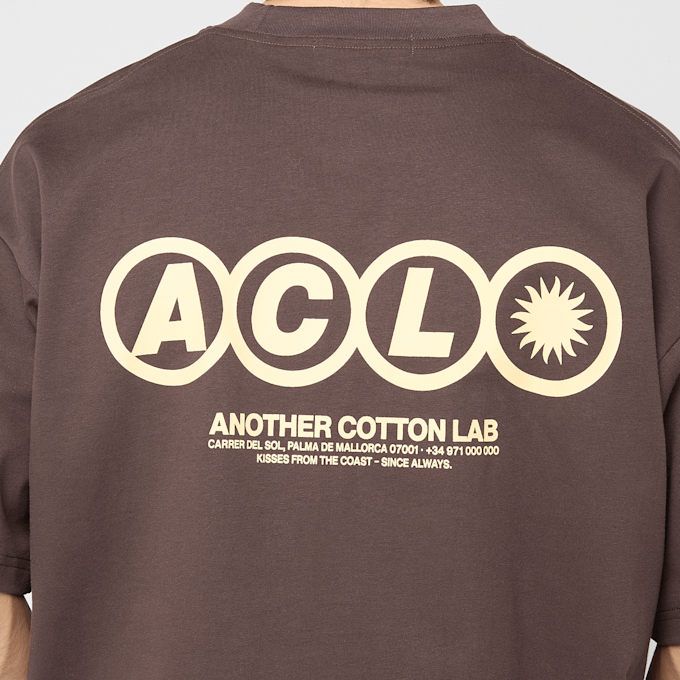 Another Cotton Lab ACL Carrer Del Sol T-Shirt smeđa 98919 3