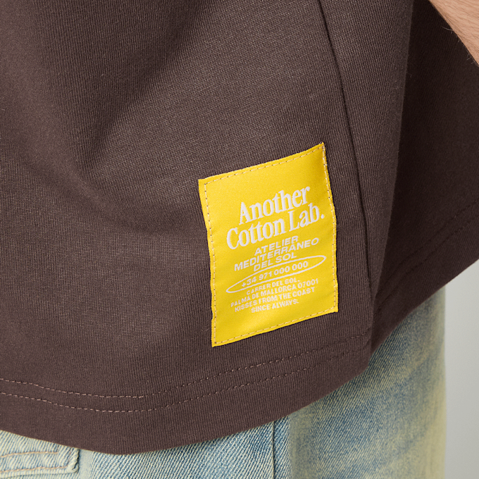 Another Cotton Lab ACL Carrer Del Sol T-Shirt smeđa 98919 5