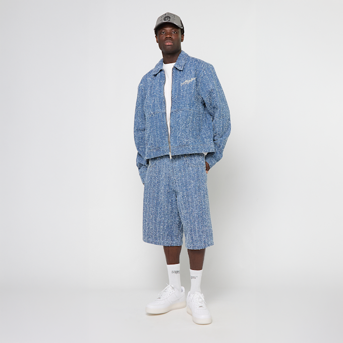 Karl Kani Jeans Distressed Denim Jorts bleu 98923 5