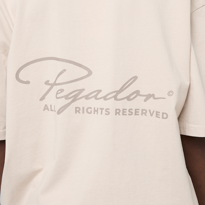 Pegador Pike Oversized Tee beige 99002 3