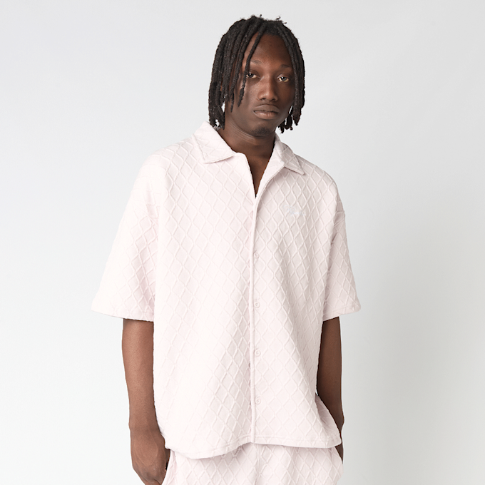 Pegador Jovren Structured Shirt Washed rosa 99003 1
