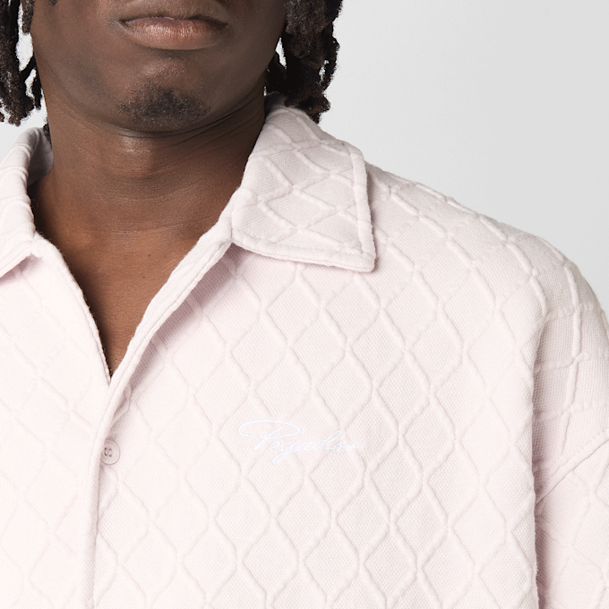 Pegador Jovren Structured Shirt Washed różowy 99003 3