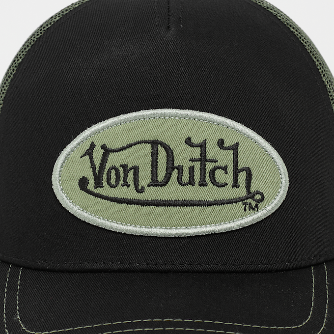 Von Dutch Originals Baseball Cap With Mesh Back zwart 99006 4