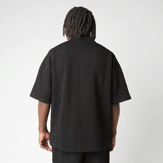 Pegador Jovren Structured Shirt negro 99028 2