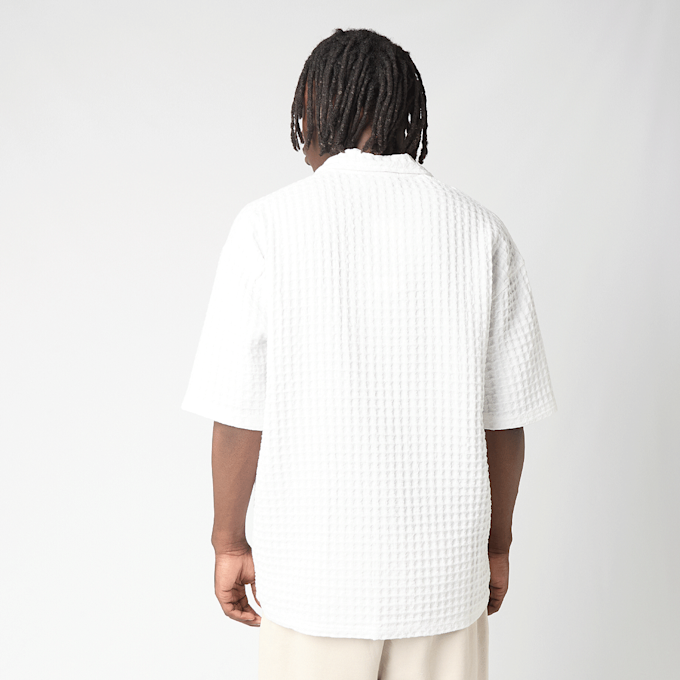 Pegador Weris Waffle Shirt weiß 99026 2