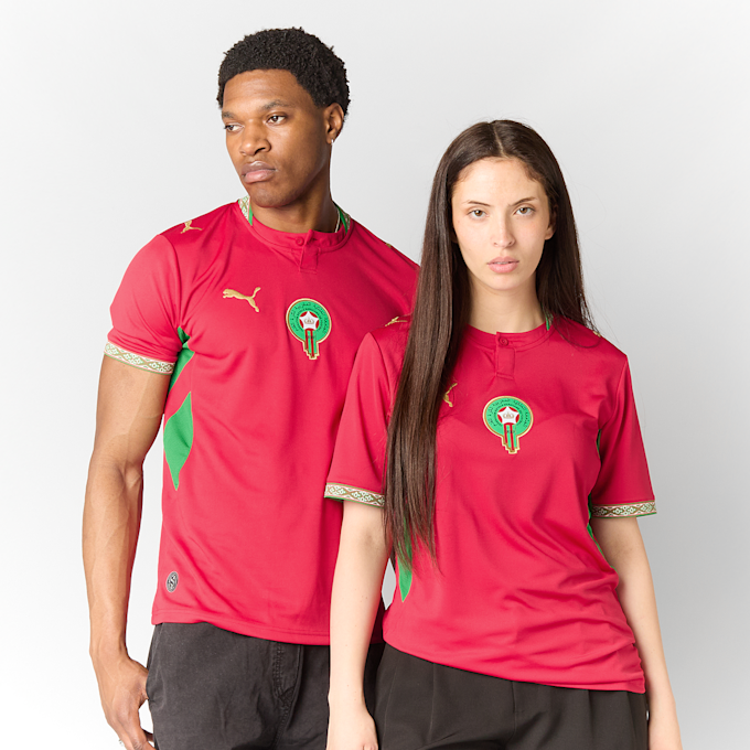 PUMA Morocco 2026 Home Jersey czerwony 99066 1