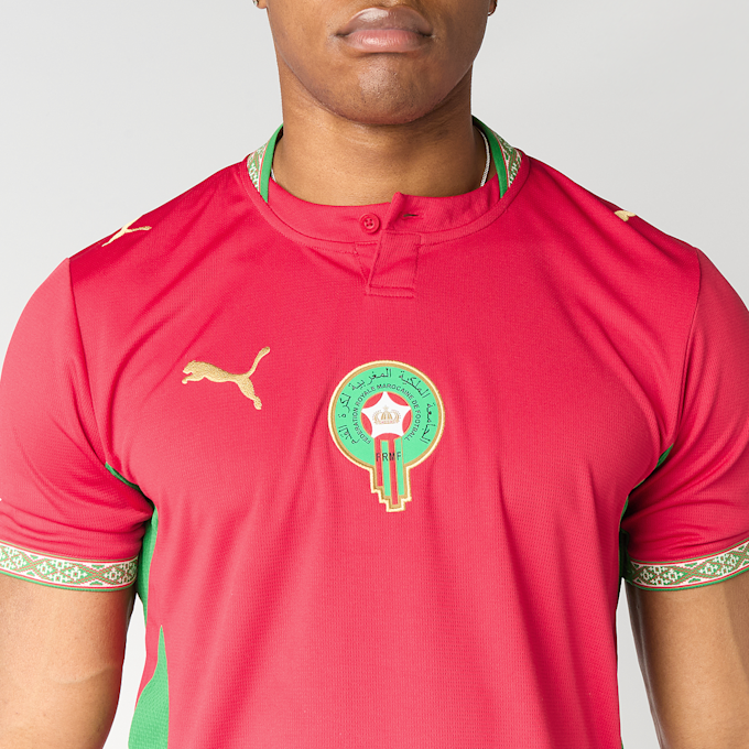 PUMA Morocco 2026 Home Jersey czerwony 99066 3