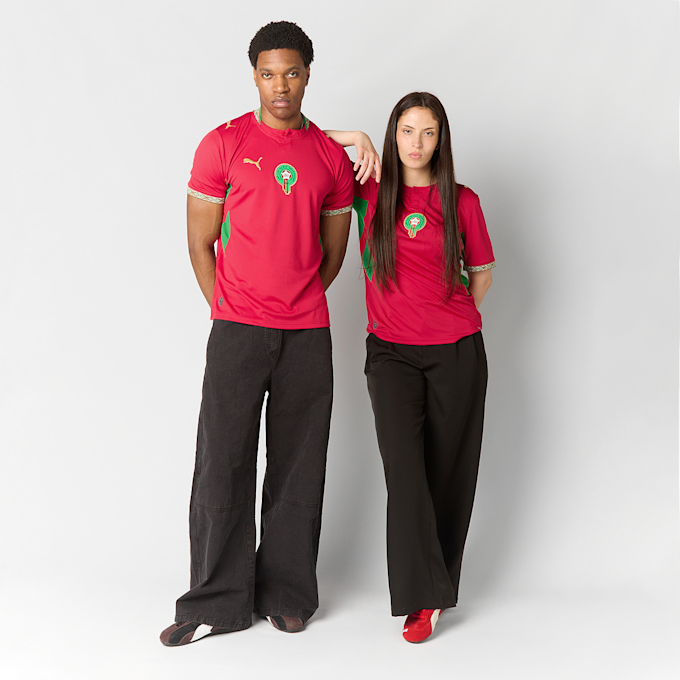 PUMA Morocco 2026 Home Jersey czerwony 99066 5