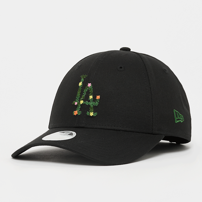 New Era FEMALE 9FORTY Floral Infill Los Angeles Dodgers crna 99100 1