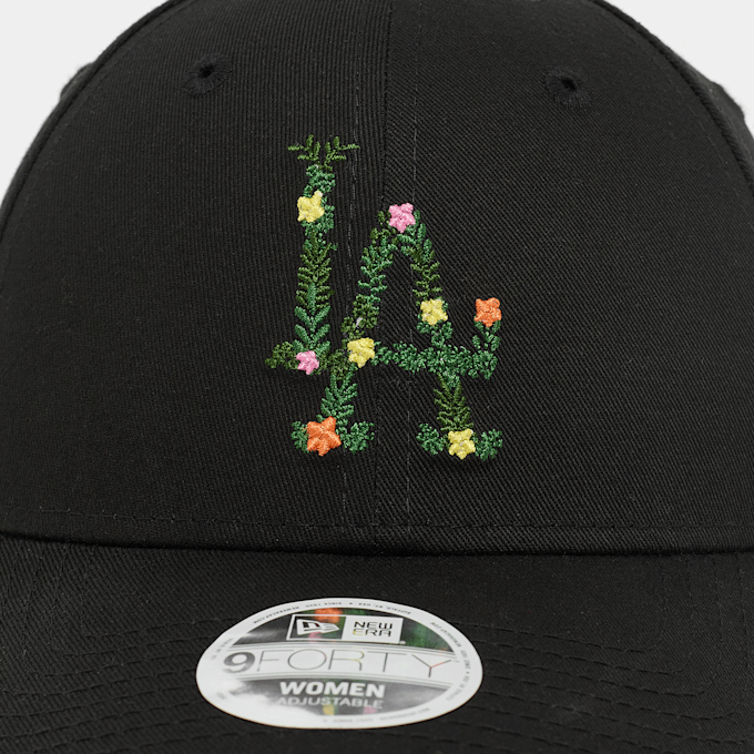 New Era FEMALE 9FORTY Floral Infill Los Angeles Dodgers zwart 99100 4