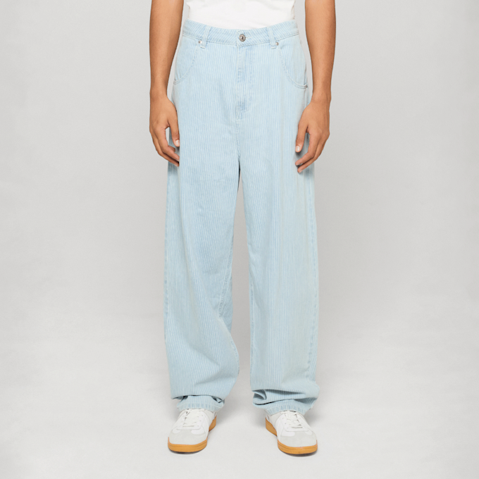 Urban Classics 90's Pinstriped Jeans bleu 99122 1