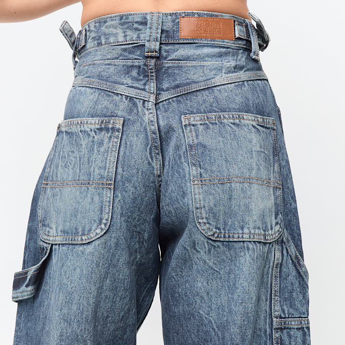 Urban Classics Ladies Balloon Fit Jeans blau 99143 4