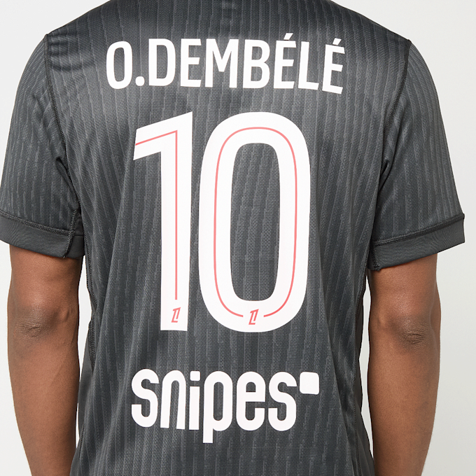 Jordan Dembélé / No. 10 / PSG Jordan Fourth Stadium 2025/26 Nero 99327 4