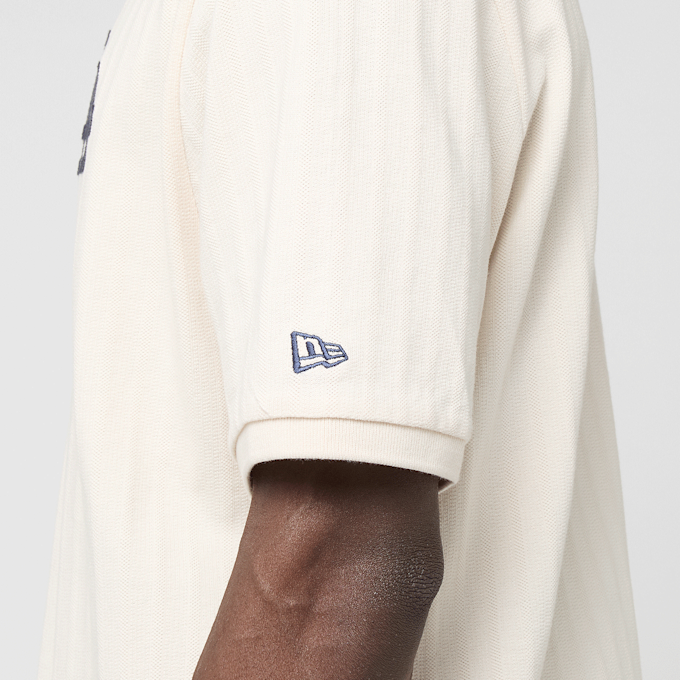 New Era MLB Rib Regular Polo beige 99343 4