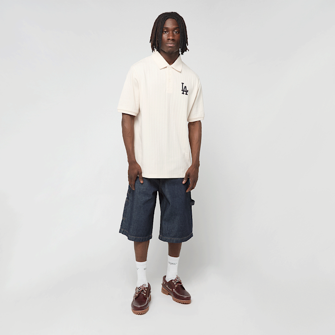 New Era MLB Rib Regular Polo beige 99343 5