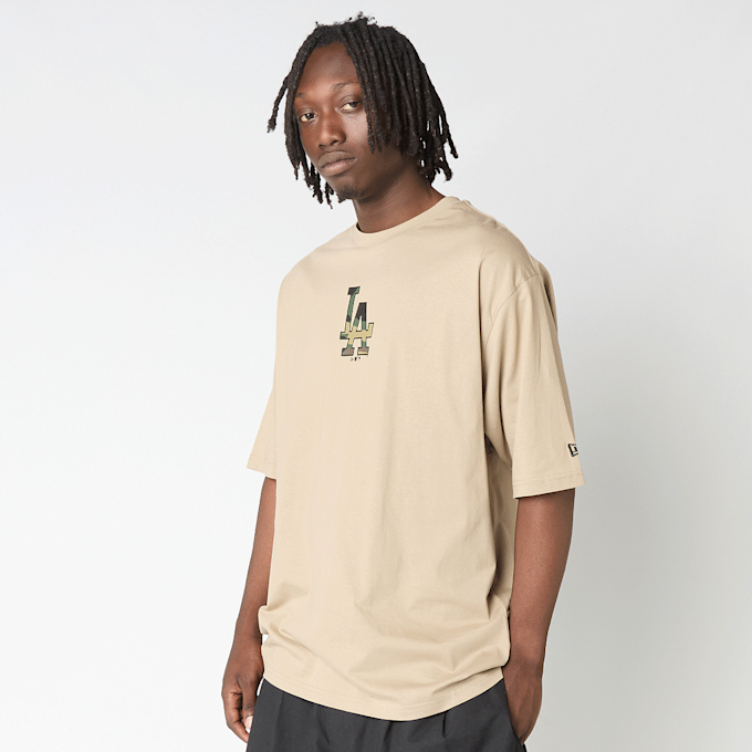 New Era MLB Infill Oversized Tee beige 99348 2